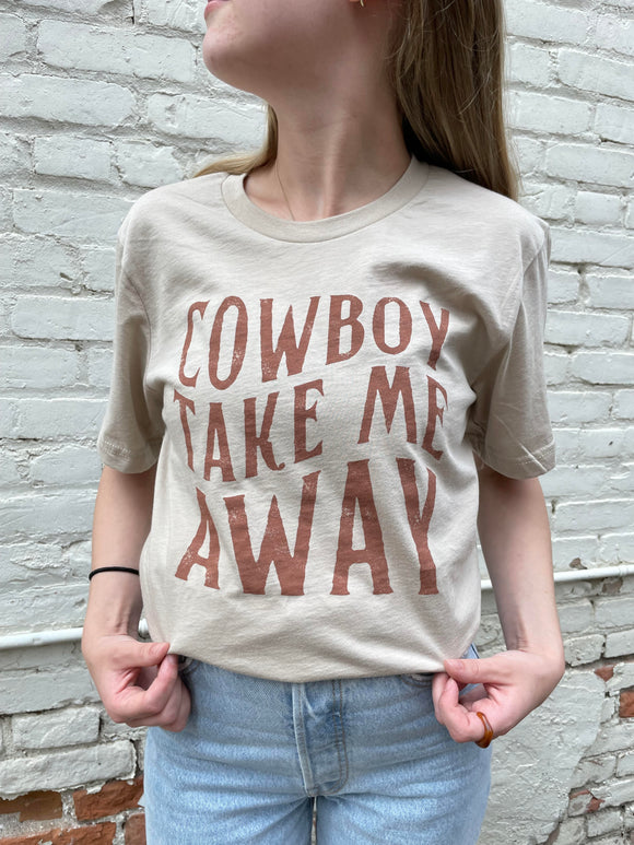 Cowboy Take Me Away Graphic Tee