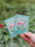 Sweet Pea - Floriography Seed Packet (Gratitude) - Rose and Vine Florals