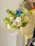 Color Cellophane Flower Wrapping Paper (20pcs/bag): 6 - Baby Pink