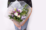 Simply Perfect Handtied Bouquet - Rose and Vine Florals
