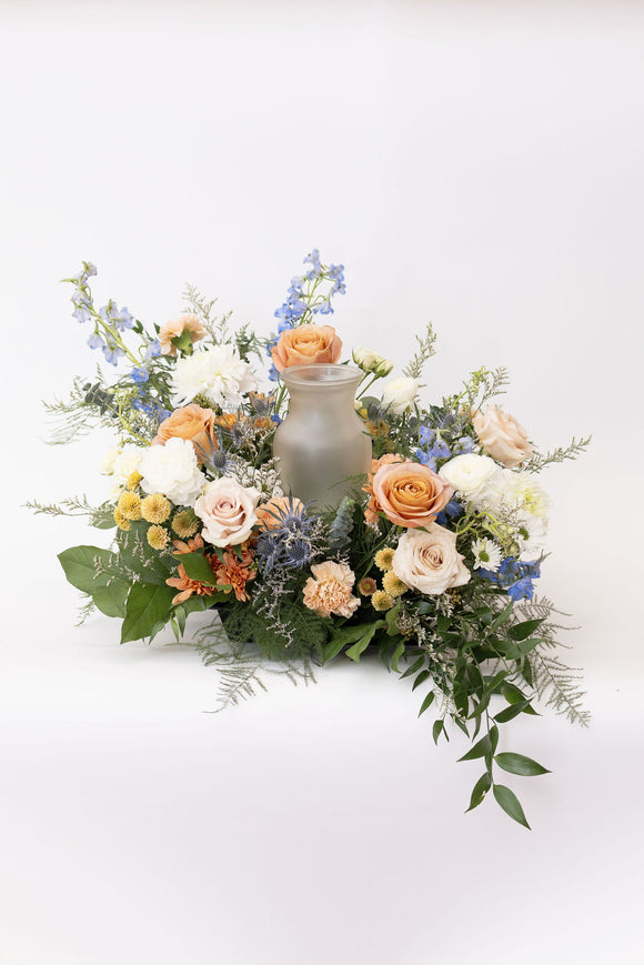 Urn Arrangement - Rose and Vine Florals