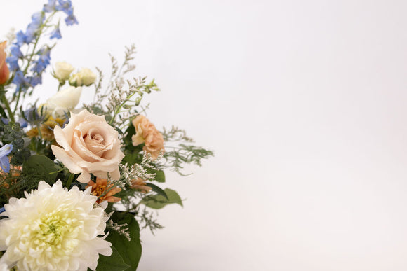 Forget Me Knot - $50 Bouquet - Rose and Vine Florals
