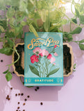 Sweet Pea - Floriography Seed Packet (Gratitude) - Rose and Vine Florals