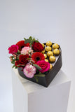 Heart Shaped Love Chocolate Box