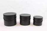 Basic Round Flower Hat Box with Lid - Various Colors and Sizes - For Luxury Flower / Gift / Chocolate Strawberries Arrangements: White / Small