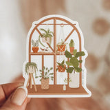 Plant Window Sticker