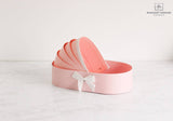 Cradle Bassinet Flower Gift Box: Pink