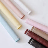 Mulan Edge Flower Wrapping Paper (20pcs/bag): 7 - Maroon