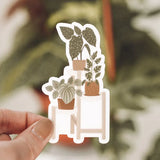 Plant Stand Sticker - Rose and Vine Florals