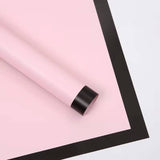 Bold Edge Flower Wrapping Paper (20pcs/bag): 1 - White
