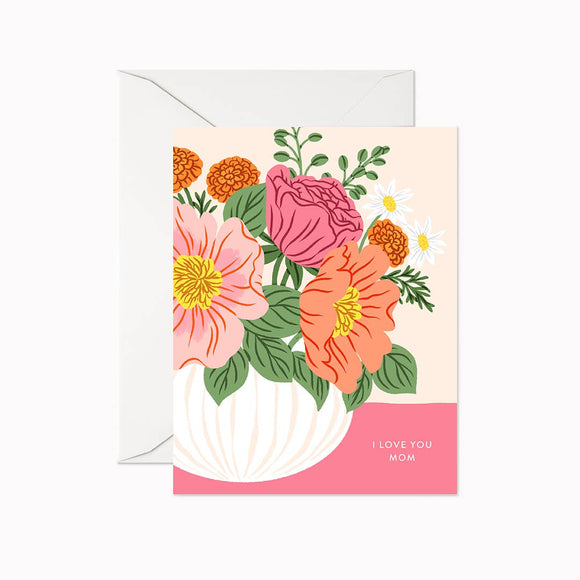 I Love You mom | Greeting Card