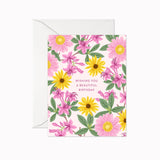 Wishing You A Beautiful Birthday | Greeting Card: Single Card