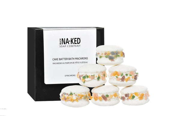 Cake Batter Bath Macarons - Rose and Vine Florals