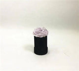 Single Flower Velvet Mini Round Box - Various Colors - For Luxury Flower/ Gift / Chocolate Strawberry Arrangements: Pink
