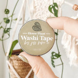 House Plant Washi Tape