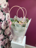 Large Bright Handtied Bouquet - Rose and Vine Florals