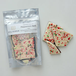 Pepermint Bark Filigree - Rose and Vine Florals