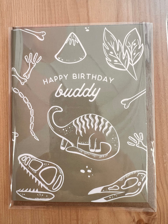 Happy Birthday Buddy - Rose and Vine Florals