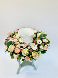 Premium Sympathy Wreath - Rose and Vine Florals