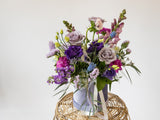 Mothers Day Lavender Hat Box - Rose and Vine Florals