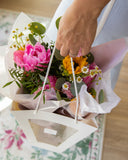 Mothers Day Peony and Sunflower Bouquet - Rose and Vine Florals