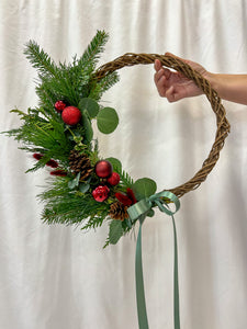 Holiday Rustic Wreath