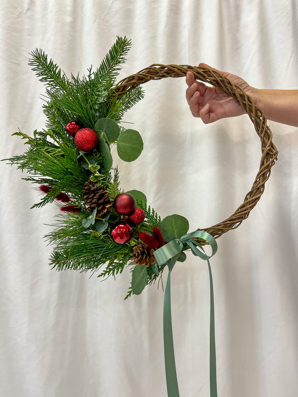 Holiday Rustic Wreath