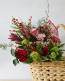 Red Modern Holiday Bouquet