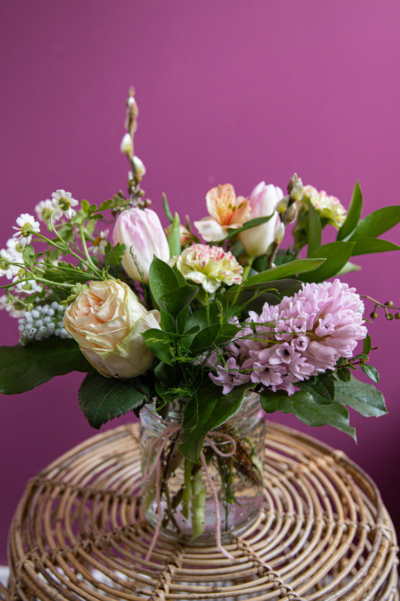 Spring Hobnob Arrangement