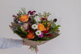 Large Bright Handtied Bouquet - Rose and Vine Florals