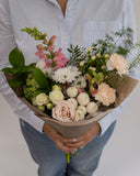 Small Soft Handtied Bouquet - Rose and Vine Florals