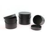 Basic Round Flower Hat Box with Lid - Various Colors and Sizes - For Luxury Flower / Gift / Chocolate Strawberries Arrangements: White / Small