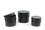 Basic Round Flower Hat Box with Lid - Various Colors and Sizes - For Luxury Flower / Gift / Chocolate Strawberries Arrangements: White / Small
