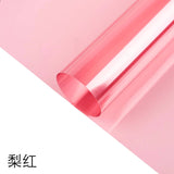 Color Cellophane Flower Wrapping Paper (20pcs/bag): 6 - Baby Pink