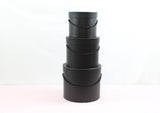 Basic Round Flower Hat Box with Lid - Various Colors and Sizes - For Luxury Flower / Gift / Chocolate Strawberries Arrangements: White / Small