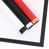 Bold Edge Flower Wrapping Paper (20pcs/bag): 1 - White