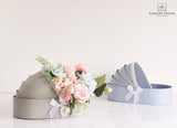 Cradle Bassinet Flower Gift Box: Pink