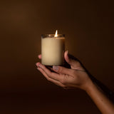 The Artist - Absinthe + Vanilla - 8oz Glass Candle - Rose and Vine Florals