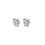 Harmony Earrings: Gold - Rose and Vine Florals