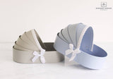 Cradle Bassinet Flower Gift Box: Pink