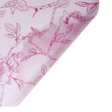 Rose Printing Design Flower Wrapping Paper (20pcs/bag): 3 - Black