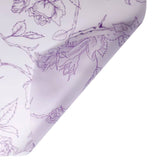 Rose Printing Design Flower Wrapping Paper (20pcs/bag): 3 - Black