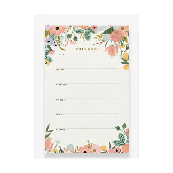Rifle Paper co. Garden Party Pastel Memo Notepad