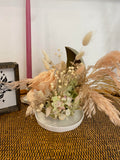 Crescent Moon Dried Arrangement - Rose and Vine Florals