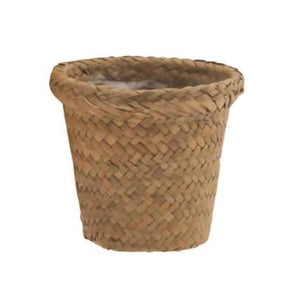 4" Natural Basket Roll Top