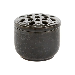 Black Barwick Vase - Rose and Vine Florals