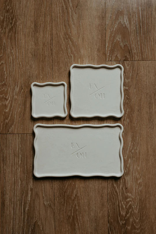 Drip Plates - Ex/Oh Candles - Rose and Vine Florals