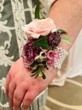Grad Pearl Wrist Corsage - Rose and Vine Florals