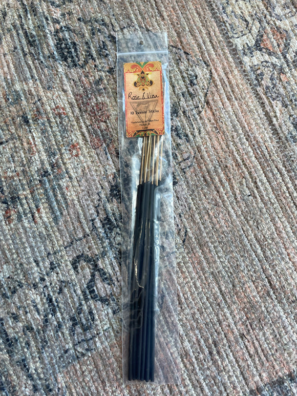 Incense - Rose and Vine Scent - Rose and Vine Florals