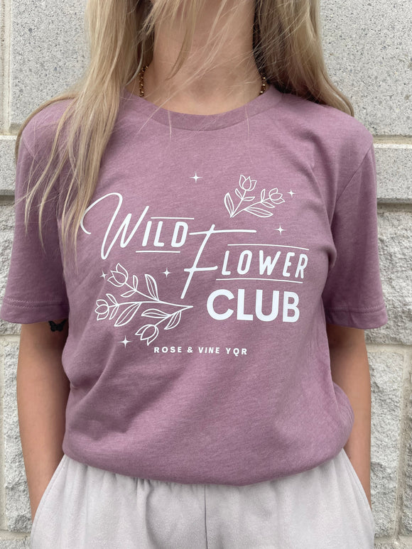 Busy Ferns 'Wild Flower Crew' T Shirt